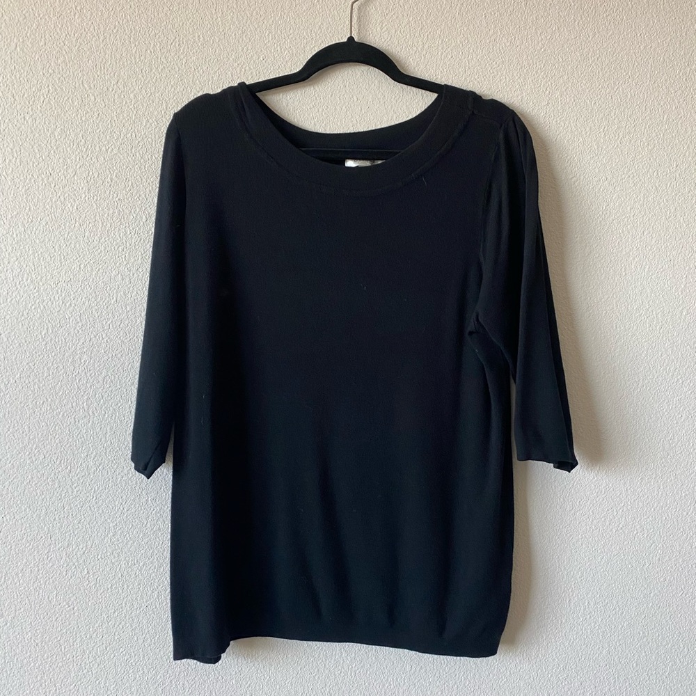 Black sweater
